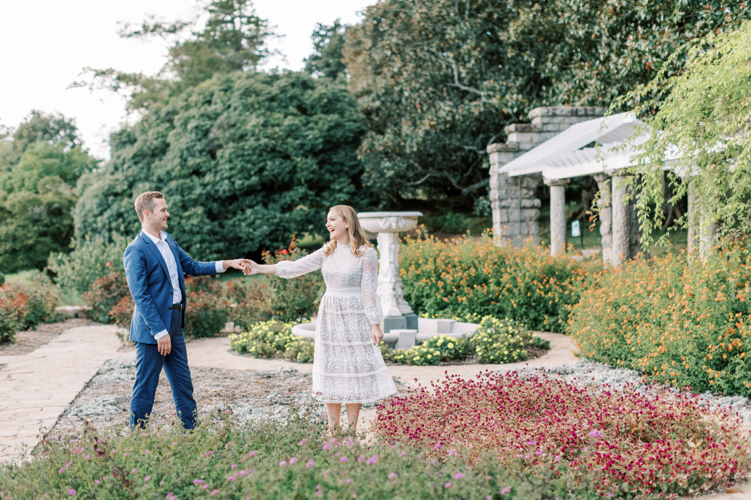 maymont engagement session in richmond virginia